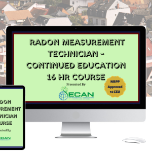 Radon measurement tech online ceu course