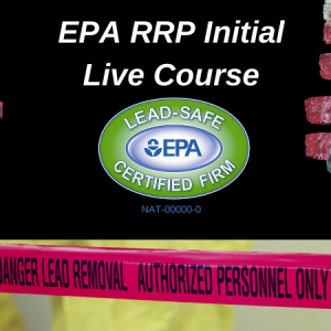 EPA RRP Intial Live course