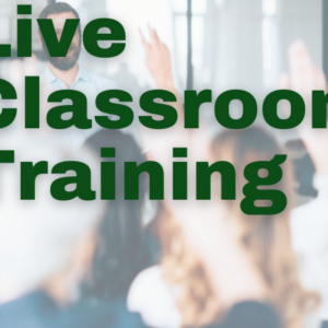 Live Classroom Training Course