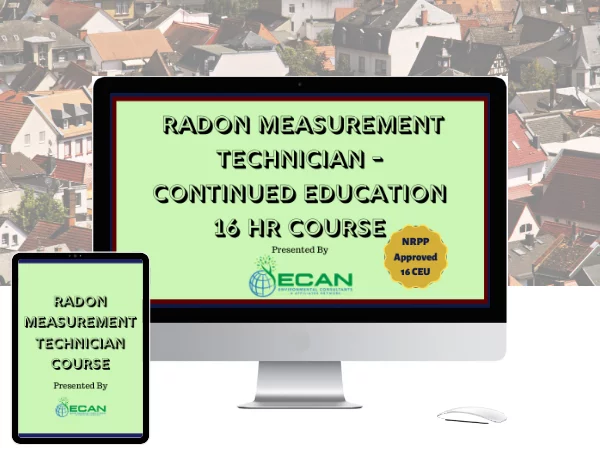 AARST-NRPP Approved: Online Radon Measurement Continuing Education Course - 16 CEUs