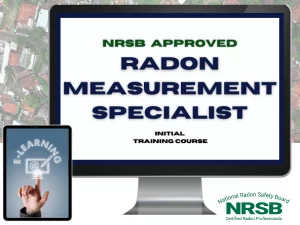 Online NRSB Radon Measurement Specialist Course - 16 Hour Initial